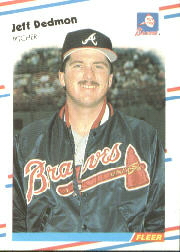 1988 Fleer Baseball Cards      537     Jeff Dedmon